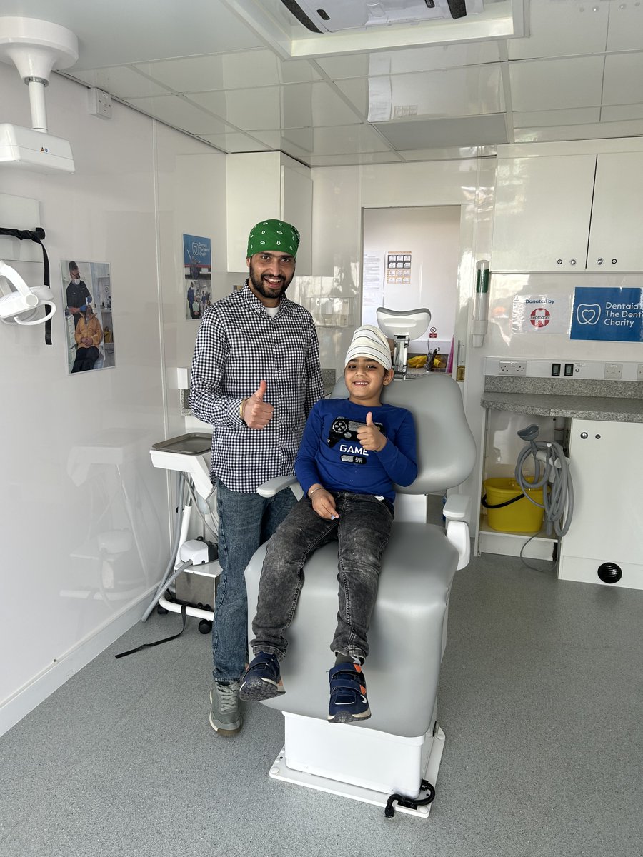 We were delighted to take our charity dental unit to the Vaisakhi festivities in Gravesend this weekend. Hundreds of families explored the mobile dental surgery with 915 children learning about healthy eating, toothbrushing and teeth as part of our BrightBites programme. @Denplan