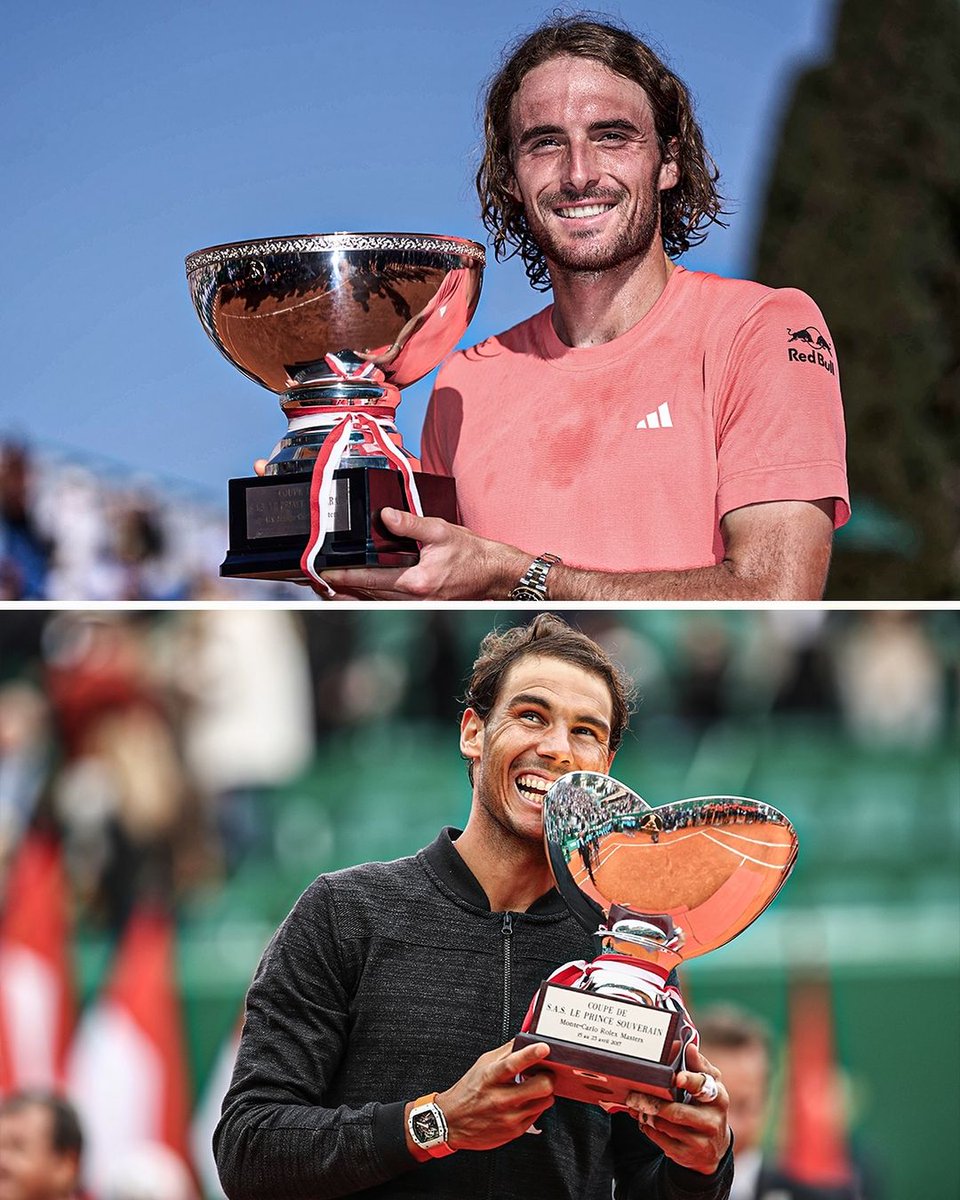 Stefanos Tsitsipas, Monte-Carlo Masters'ta Rafael Nadal'ın ardından ikinci en iyi galibiyet yüzdesine sahip 🔥 🥇Rafael Nadal - %92,4 🥈Stefanos Tsitsipas - %86,9 #RolexMonteCarloMasters