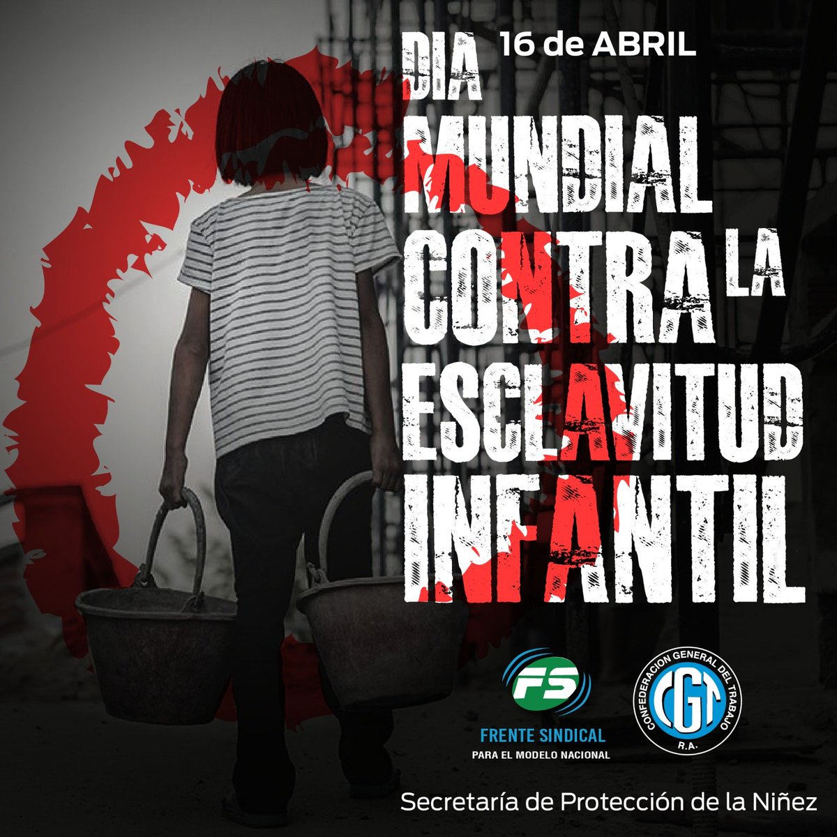 adrianamonje80's tweet photo. En el Día Mundial Contra la Esclavitud Infantil, alzamos nuestra voz en firme condena contra esta crueldad que priva a las niñas y niños de su libertad. Es momento de unirnos en la lucha para erradicar esta injusticia y asegurarles un futuro seguro y libre. https://t.co/yoJ36bClIl