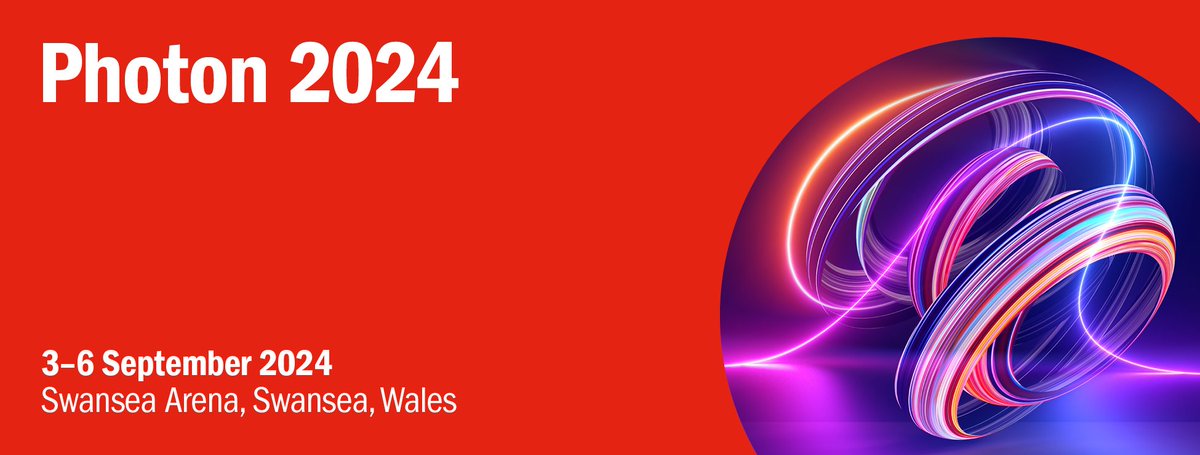 IOP Photon 2024, the UK’s largest optics and photonics conference, will be taking place at Swansea Arena on 3rd- 6th September this year. Abstract submissions are open with a deadline of 3rd May 2024. photon.org.uk