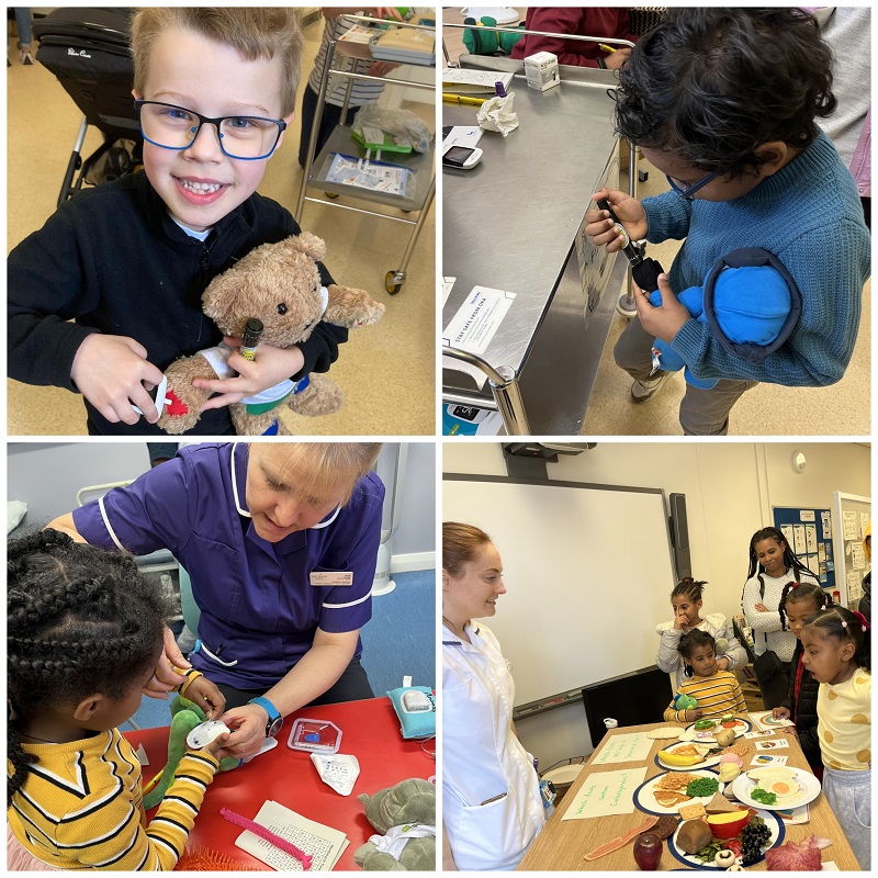 Patient's like Harry and Freddie have been having a great time at our Diabetes Teddy Bear Clinic where patients come to learn about their condition in a way that is playful and accessible for them and their families 🧸