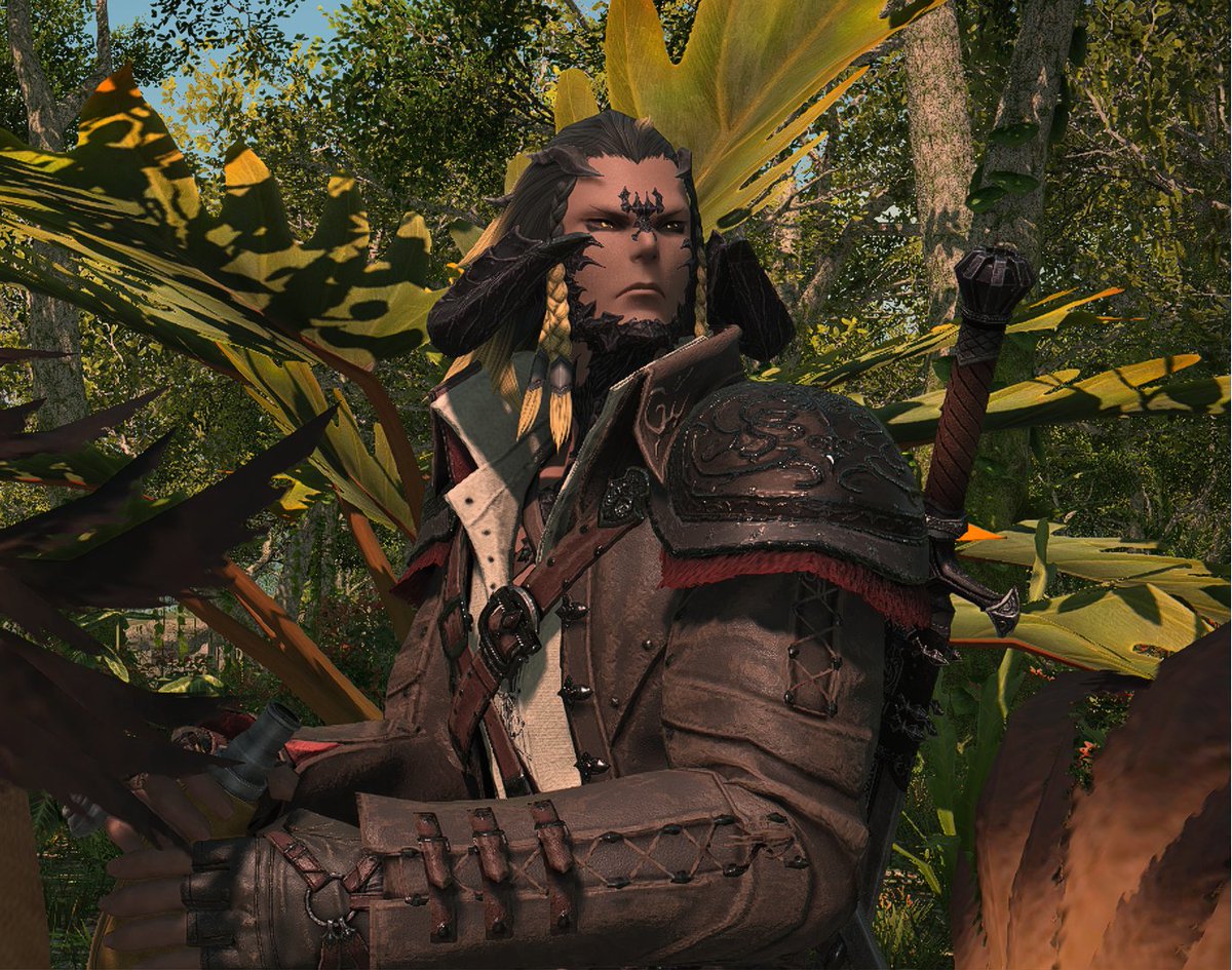 (Well had to see it and really I kinda like how he looks..)

#aura #Magnai  #FFXIV