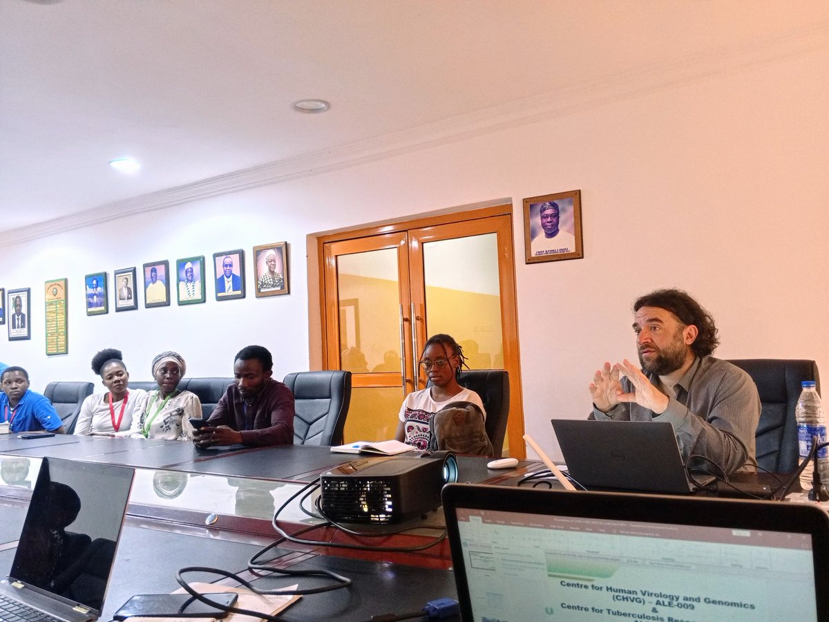 WHO audit team 3days visit to the Center for Human Virology & Genomics and Center for Tuberculosis Research, NIMR to assess compliance to specific WHO requirements for pre-qualification evaluating laboratories.

Day 1

@nimrnigeria @Fmohnigeria @LawalSalako @Chika_Onwuamah