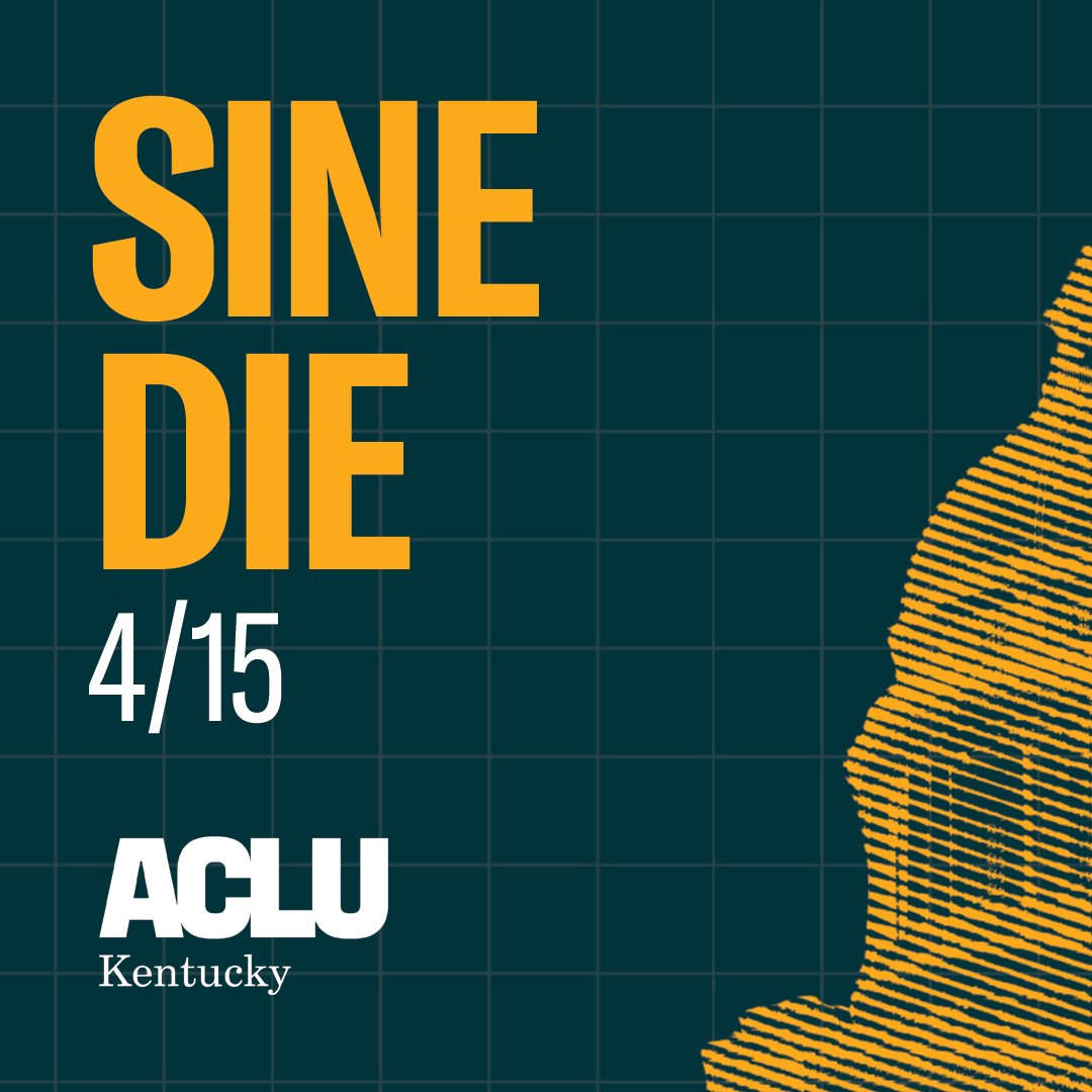 HAPPY SINE DIE! Today is the last day of the long, 60-day 2024 Kentucky legislative session. Need a recap of all that has happened this session? Join us Wednesday, 4/24 at 6pm: bit.ly/2024LegeWrapUp