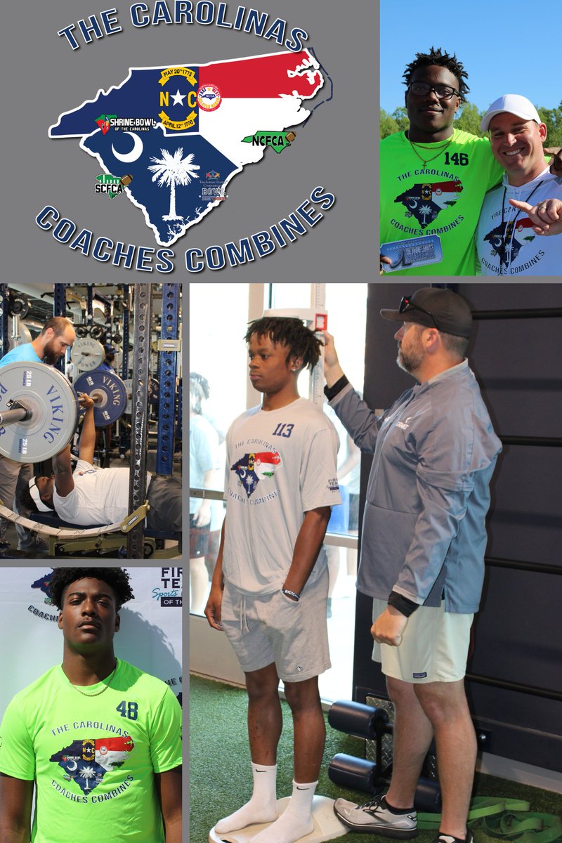 Pictures from our last weekend in SC are up!!! Tag / follow for more linktr.ee/CarolinasCoach… @SCFCA1 @CoachJPGunter @iguerin @CarolinaCoaches @SoSportsCentral @NorthSouthFB @ShrineBowlNCSC