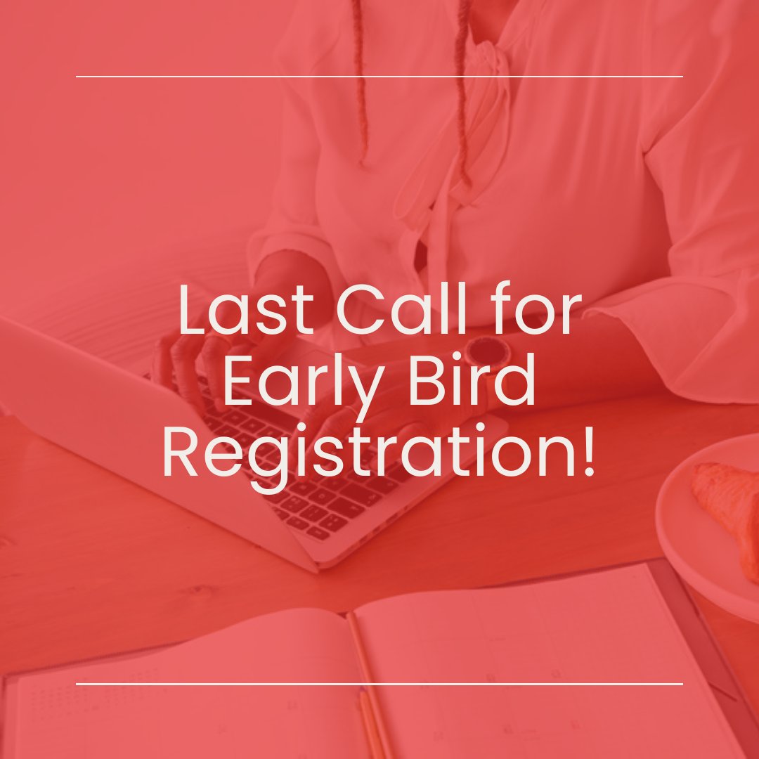 Hurry! Today is your last chance to register at a special rate- ends at midnight – secure your spot now and save!
#LastDayEarlyBird #RegisterNow #SpecialOffer #ActFast #caac #caacconference2024 #ambulatorycare #healthcaretoronto #share #follow #outpatient #outpatientcare