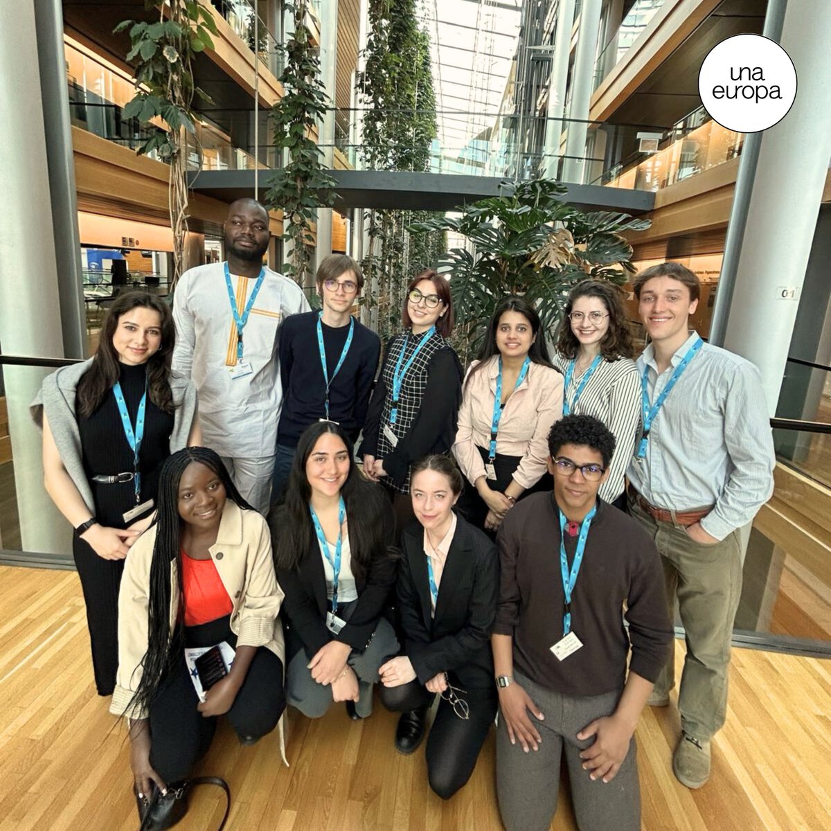 Una_Europa's tweet photo. 🌟Europe's students joining forces to enact lasting positive change at #ESA24
Last week 11 @Una_Europa students travelled to @Europarl_EN Strasbourg to connect with their peers & shape Europe's future at #EuropeanStudentAssembly. Congrats to the students for their hard work!👏 https://t.co/d5lonychzJ