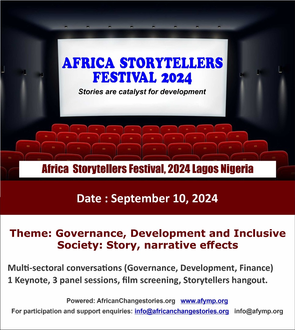 Watch out #AfricastorytellersFestival2024