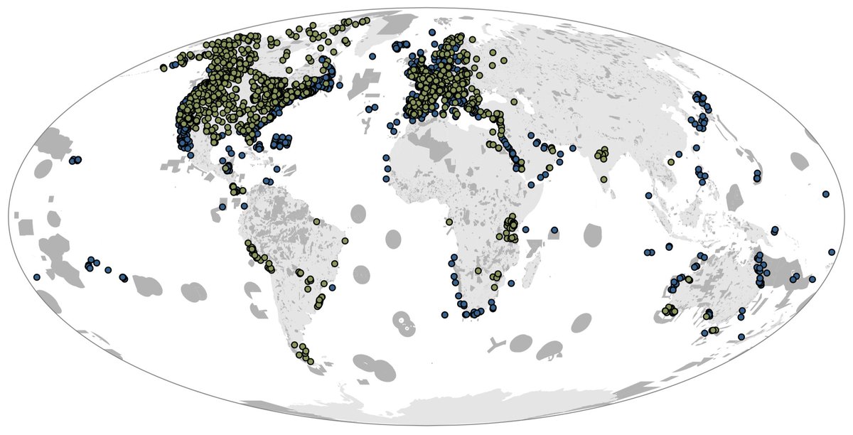 New pre-print: Given new global conservation targets to expand the protected area network & maintain genetic diversity in all species, we asked whether the protected area network overlaps with areas of high genetic diversity across land and oceans. ecoevorxiv.org/repository/vie…