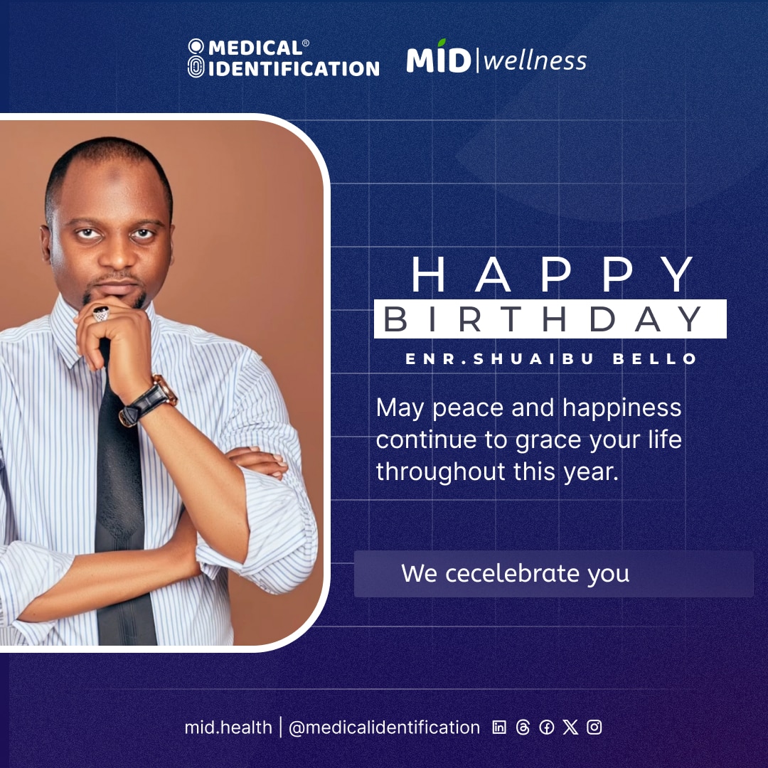 MIDHealth_'s tweet photo. Happy belated birthday Sir @bello_sk1 . We at MID are incredibly grateful for your guidance and expertise. Wishing you a wonderful year ahead filled with success and happiness.

#HappyBirthday #HealthyLiving #MID https://t.co/cP4NDghR4h