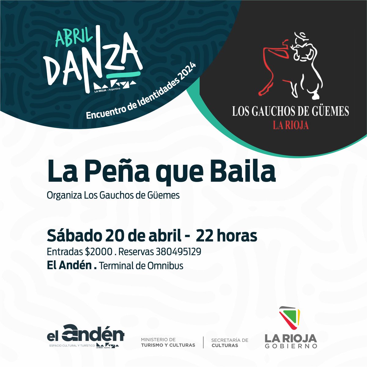 CulturasLaRioja's tweet photo. Fin de semana en El Andén con #AbrilDanza 📣 https://t.co/giBq09jhp9