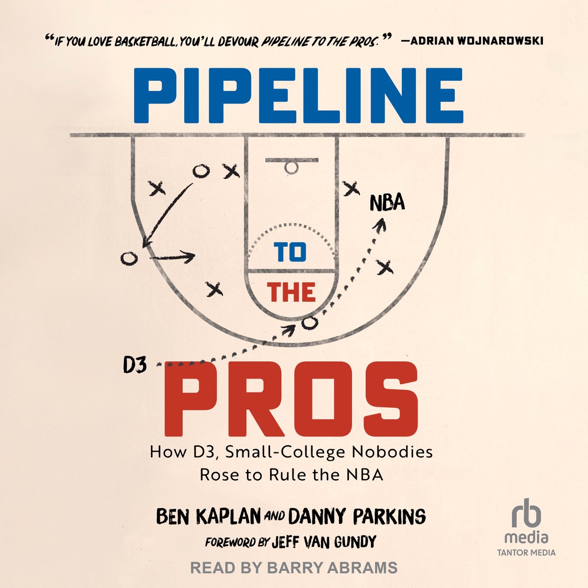 The impact former D3 players and coaches have on the NBA. 🎧tantor.com/pipeline-to-th… performed by @BAbramsVoice #newrelease #audiobook #basketball @bkaplan4 @DannyParkins