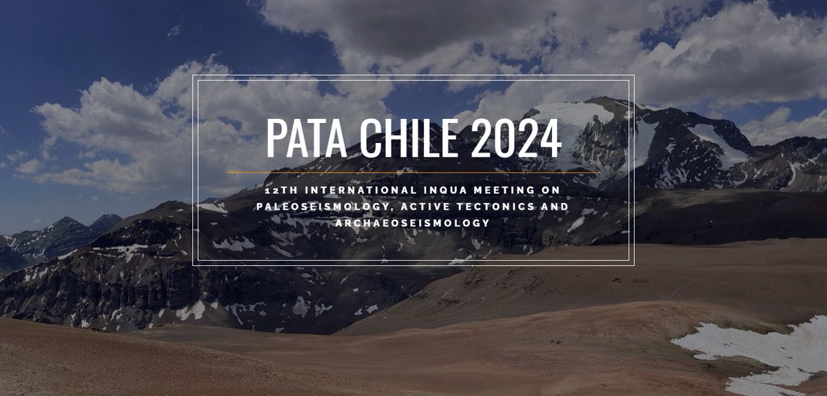 UChile_Geologia's tweet photo. 🟠 Por primera vez, Chile alojará prestigioso encuentro internacional de geología de terremotos. Científicos de todo el mundo podrán apreciar la importancia y variedad de los procesos tectónicos de nuestro país, verdadero laboratorio natural 🇨🇱
⬇️Más:
https://t.co/00eqam68m7 https://t.co/IVtFoeVU1l