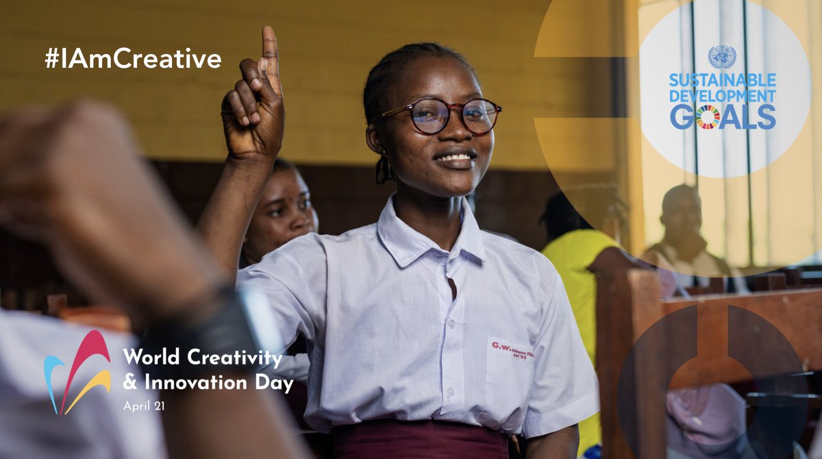 🎨 On #WCID, let's celebrate creativity & innovation! From art to solving global issues, innovation shapes our world. Join us at EYElliance, where we champion creative eye health and eyeglasses solutions for all. Learn more at eyelliance.org/strategy #IamCreative #SDGs #WCIW