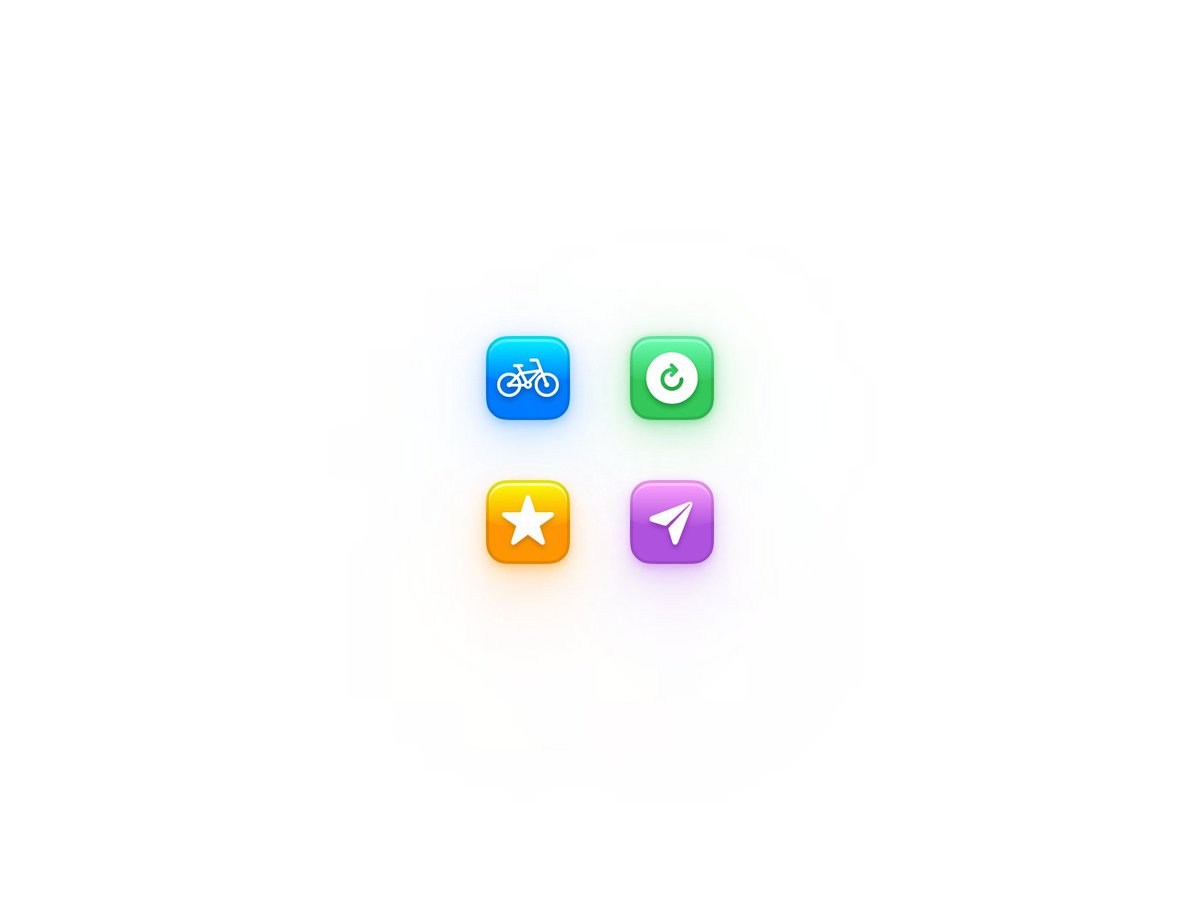 Setting icons