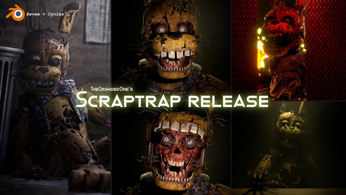 🩸🐰TCO Scraptrap Release Download! 🐰🩸
Download Link: drive.google.com/drive/folders/…

Have fun with him! Let me know if there is any issues and I will try to fix it quickly.