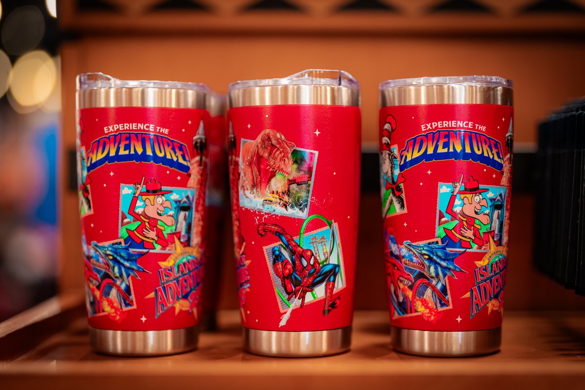 The adventure lives on! 🧭 Celebrate 25 years of Islands of Adventure with Universal Orlando's newest merch collection!