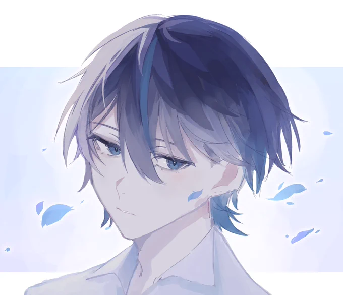 #よるart オリ曲とても良かったです… 口下手で感想言うの上手くないのでイラストで失礼いたします…!