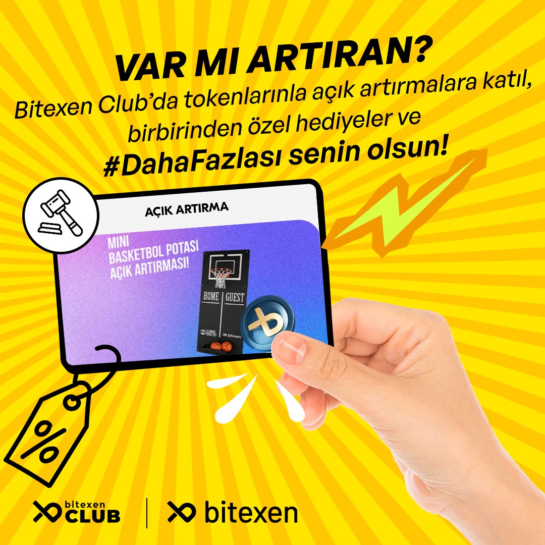 Bitexen Club’ı Takip Ediyor Musun ? 📣 GÖREV: Gönderiyi Beğen, Takip et ➡️100 Puanı Kazan ! 🎉👍 X hesabını Bitexen hesabınla eşleştir, @bitexencom ve @bitexenclub ı takip et, bu gönderiyi beğen, 100 puanı kap !