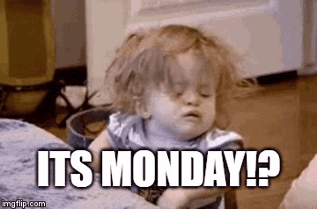 I don't want to go to work on Monday.

#CrivitzPharmacy #MondayMood