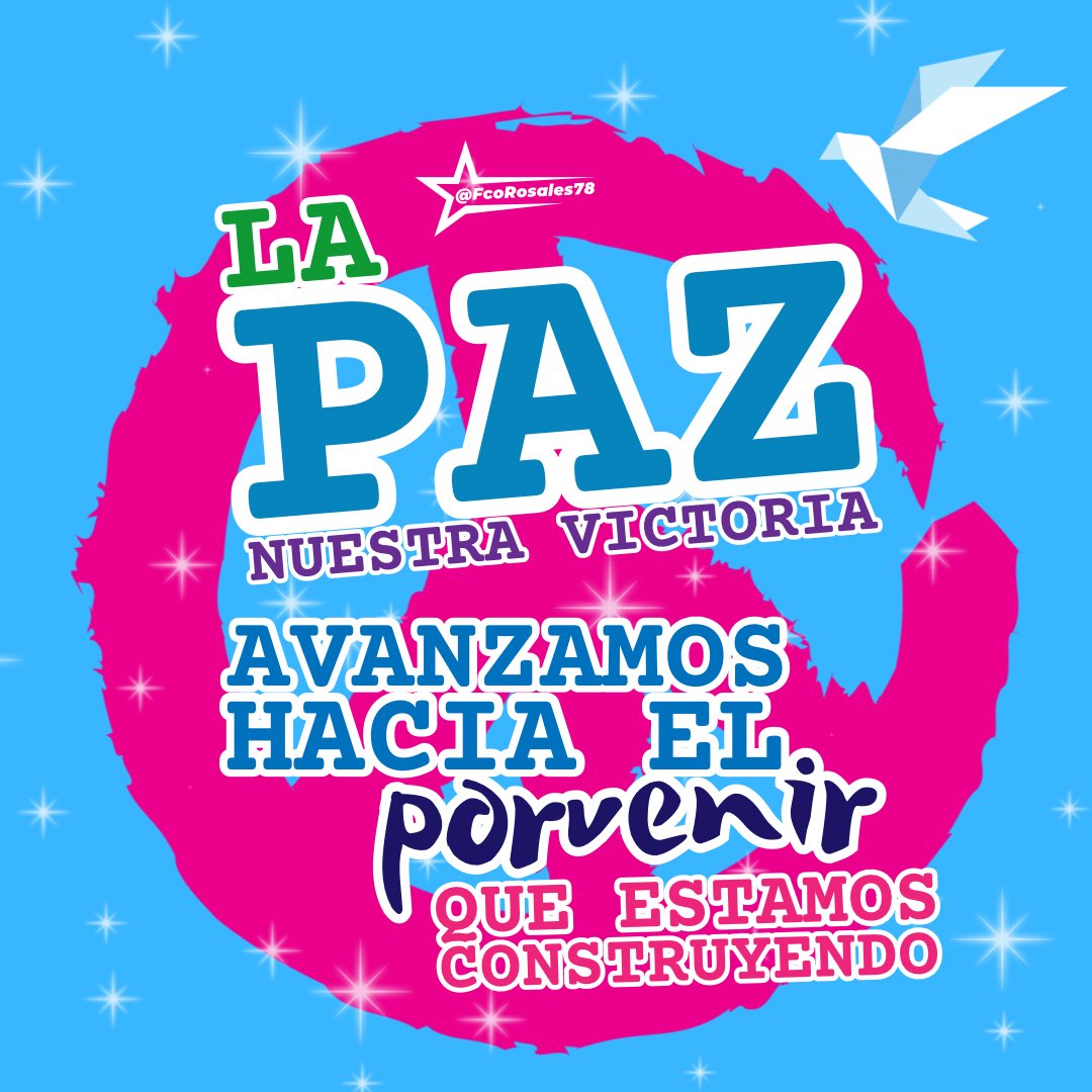 “Celebramos la Paz en grande, como el Bien Primordial en nuestras vidas, que nos permite avanzar en la Patria que soñamos, que queremos, que merecemos.” Cra. Rosario Murillo #4519LaPatriaLaRevolución @Atego16 @Amanecerabz @RDRFSLN_ @esbeltania @jcsankings @CampitoLeon @jbrisol