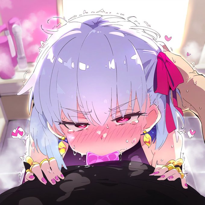 調教初期の頃に反抗的だった、って理由で反発刻印Lv1を消させてもらえないまま、従順lv4、奉仕精神lv4、屈服刻印lv2まで調教されて毎日フェラホールとして愛用されてるカーマちゃん好き……。ちんちん咥えただけでイキ狂って屈伏刻印lv3が付いたら反発刻印も消えて【恋慕】取得できるから頑張ろうね… 