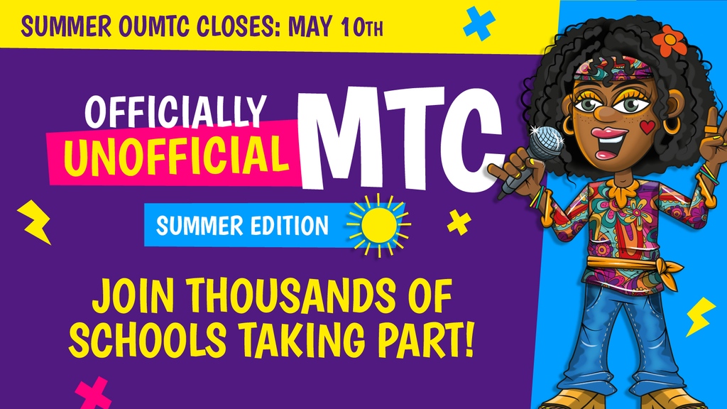 1 WEEK until the Summer OUMTC opens!☀️⛱️ Test your Year 4s' MTC test readiness with our Officially Unofficial MTC! Thousands of schools have already signed up and it's free to take part! Head to the MTC Hub to enrol your Year 4s! 📋️ 📅Add to calendar: calndr.link/event/HBTG8ZXy…