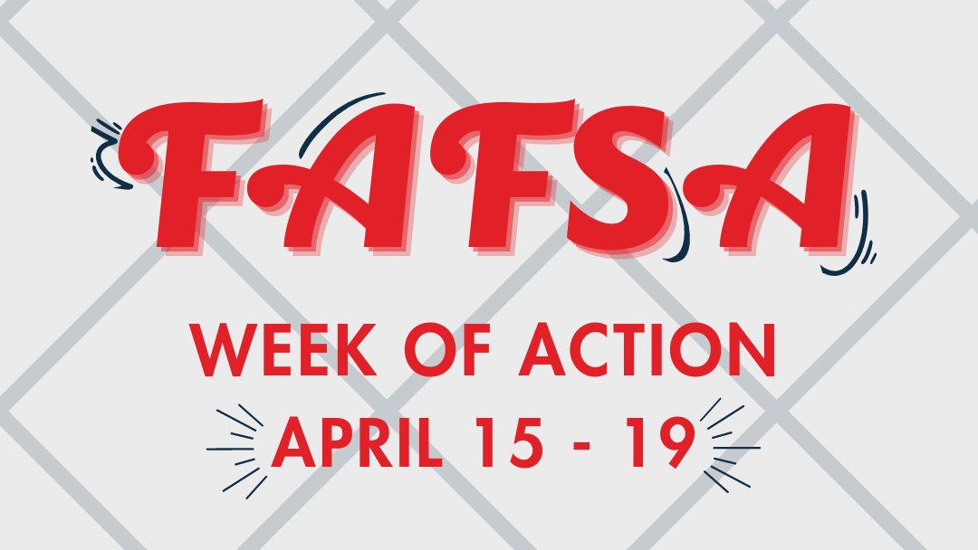 Today begins #FAFSA Week of Action, which encourages school leaders, parent groups, and others to raise awareness about the FAFSA! We encourage all individuals looking to pursue higher education to visit studentaid.gov and pheaa.org to submit their forms.