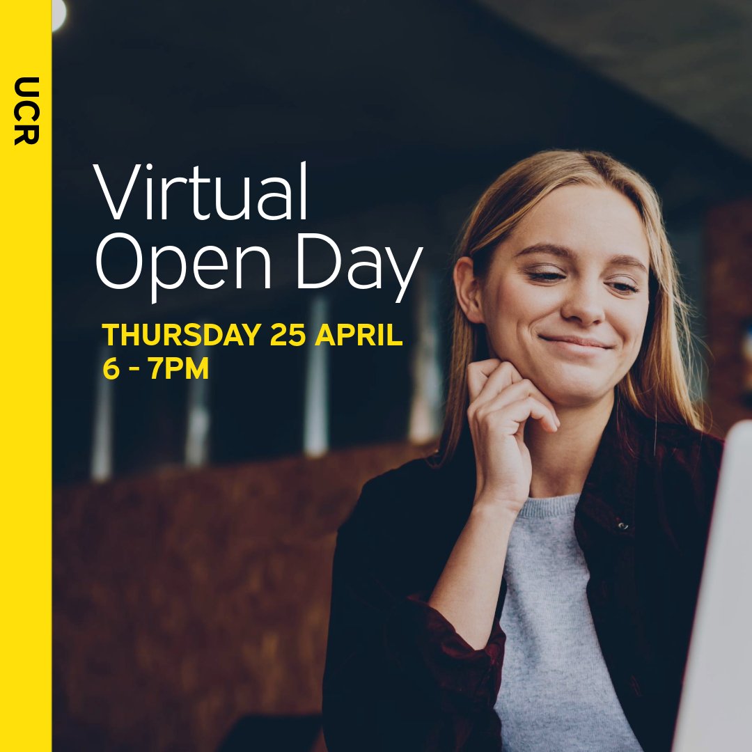 Discover University Centre Reaseheath from the comfort of your own home! Join our Virtual Open Day and explore our courses, student life, accommodation and more. Register here: ow.ly/iLXF50Rgcww #ItsInOurNature #UCR