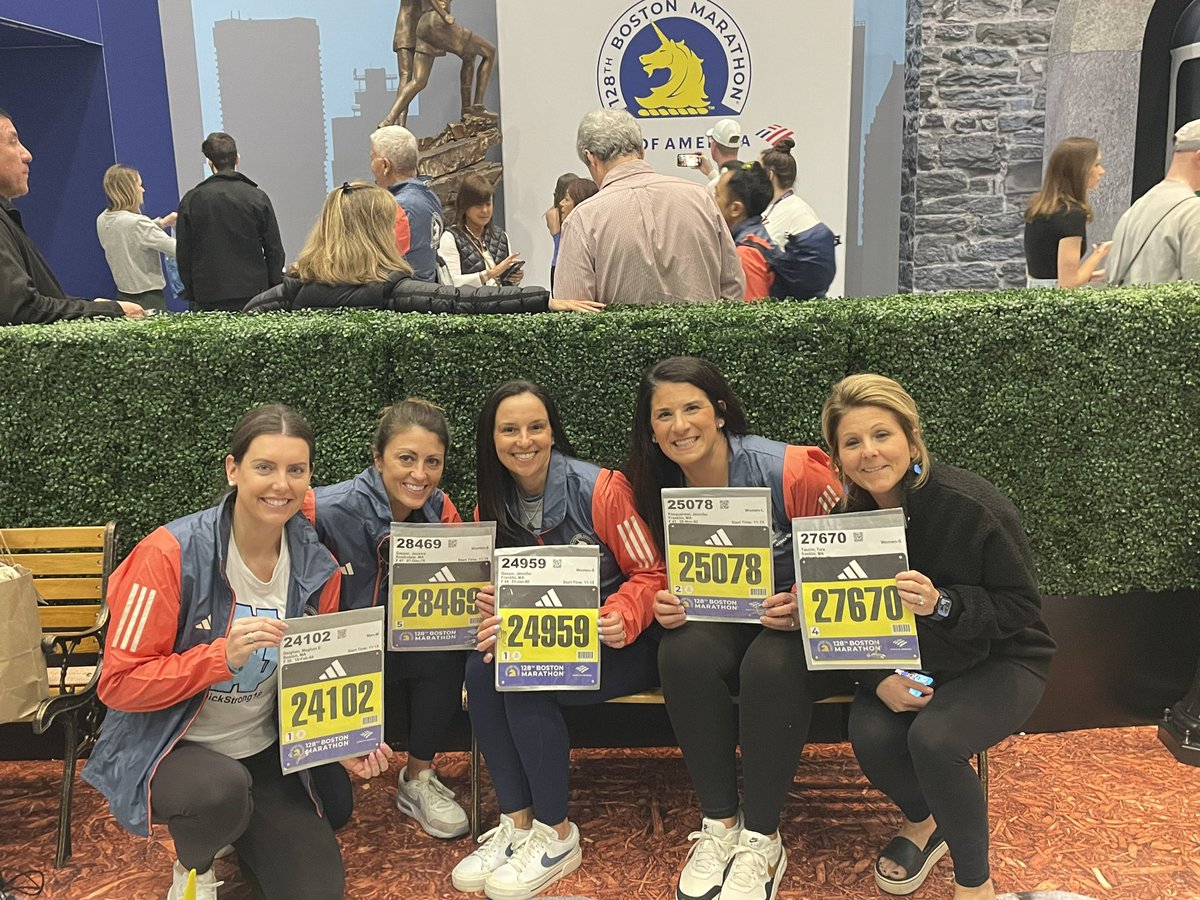 Nick Strong Foundation wants to wish these women good luck today running the Boston marathon.. 

#letsgo