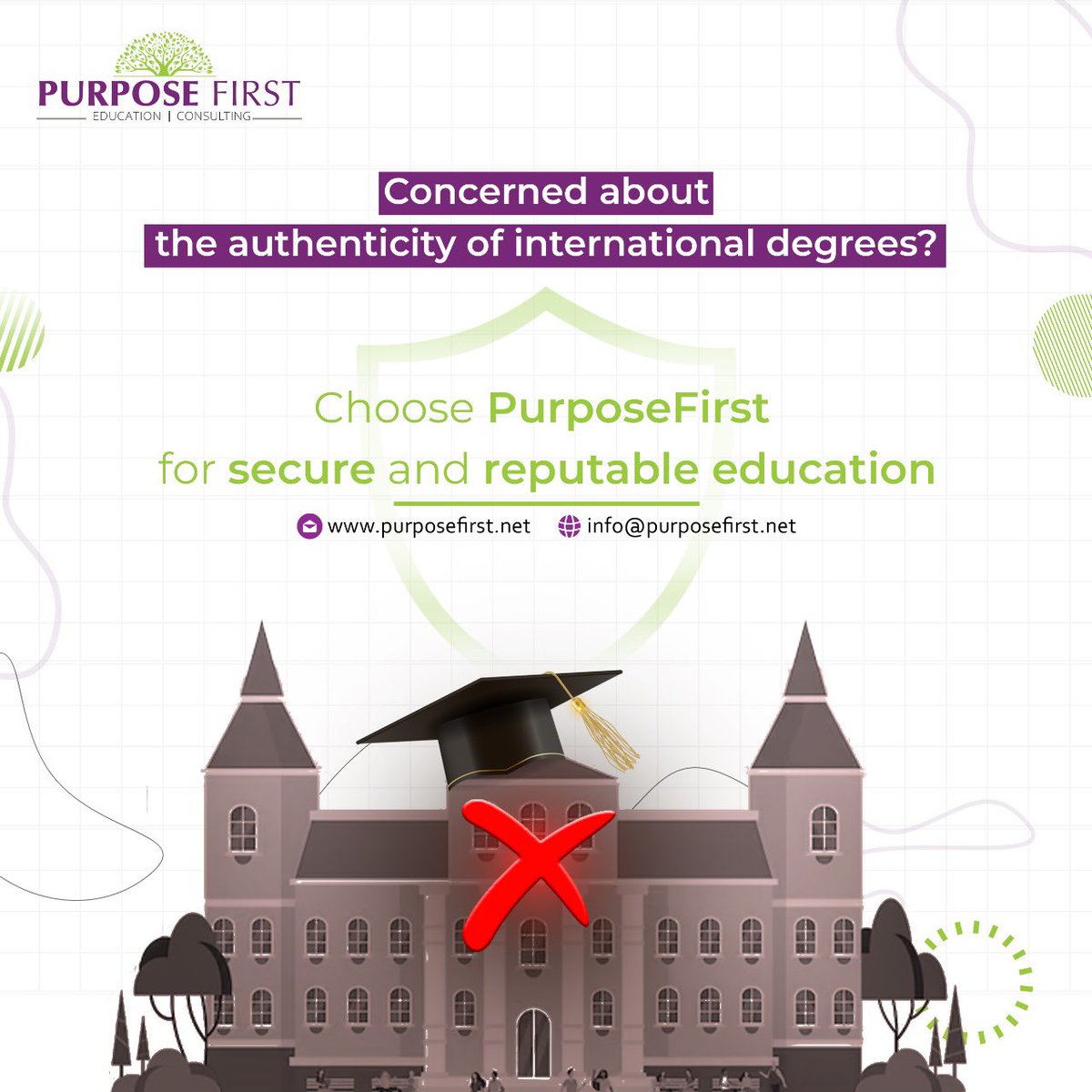 Seeking reputable certification programs from foreign universities? Rely on PurposeFirst for uncompromised quality. Our SQA-certified programs ensure transparency and assured success.

#purposefirst #upskilling #highereducation #organisationdevelopment #corporatetraining