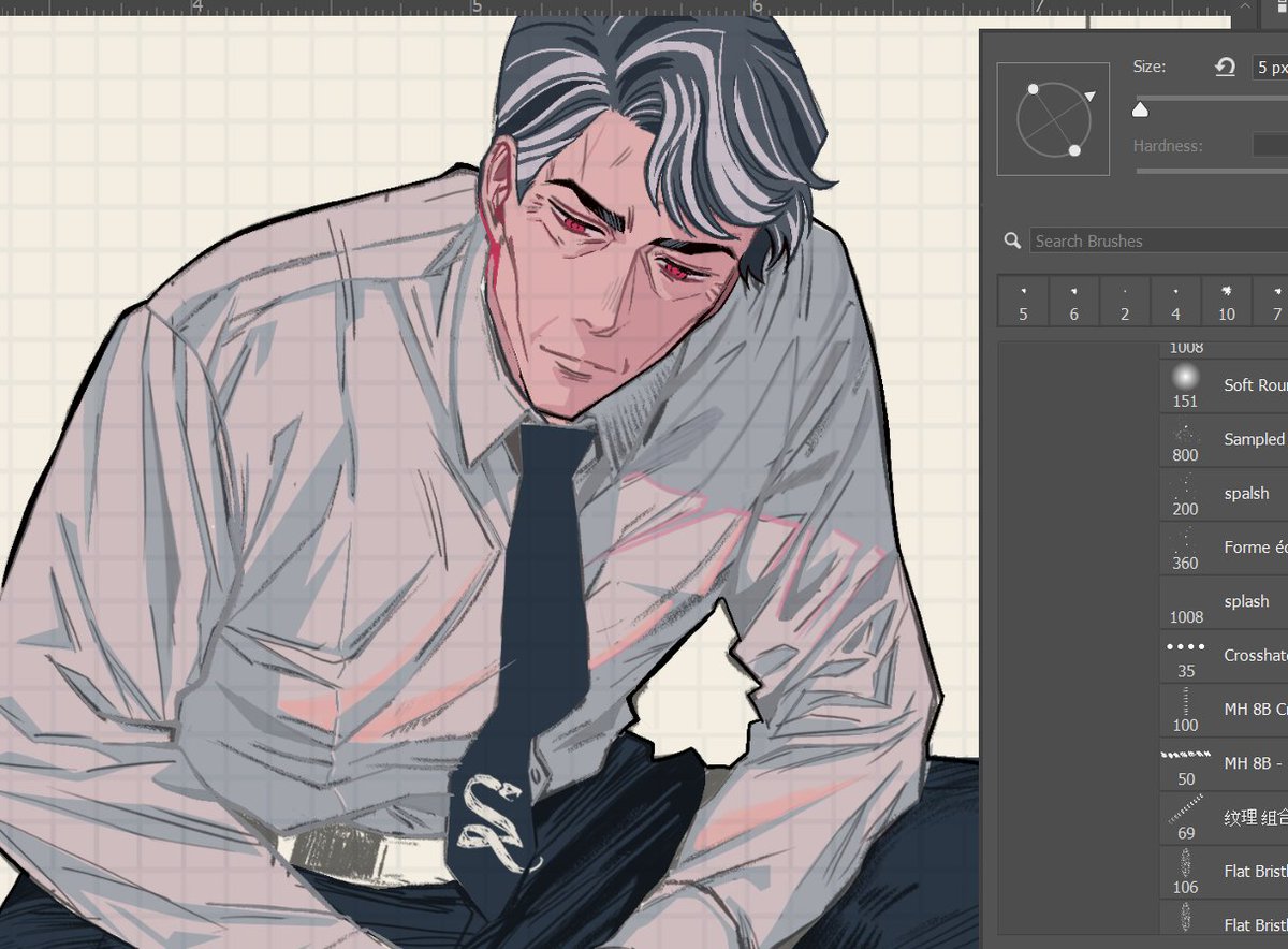 wip Silver fox Riddle 
#tomriddle #lordvoldemort