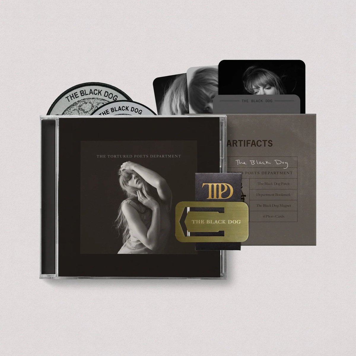 🩶 TTPD - THE BLACK DOG COLLECTORS EDITION CD - GIVEAWAY 🩶 *US + INTERNATIONAL* RULES + HOW TO ENTER: 1.- FOLLOW ME 2.- LIKE AND RT 3.- COMMENT THE TTPD TRACK YOU CLAIM! 🩶GIVEAWAY ENDS ON 4/20/24🩶