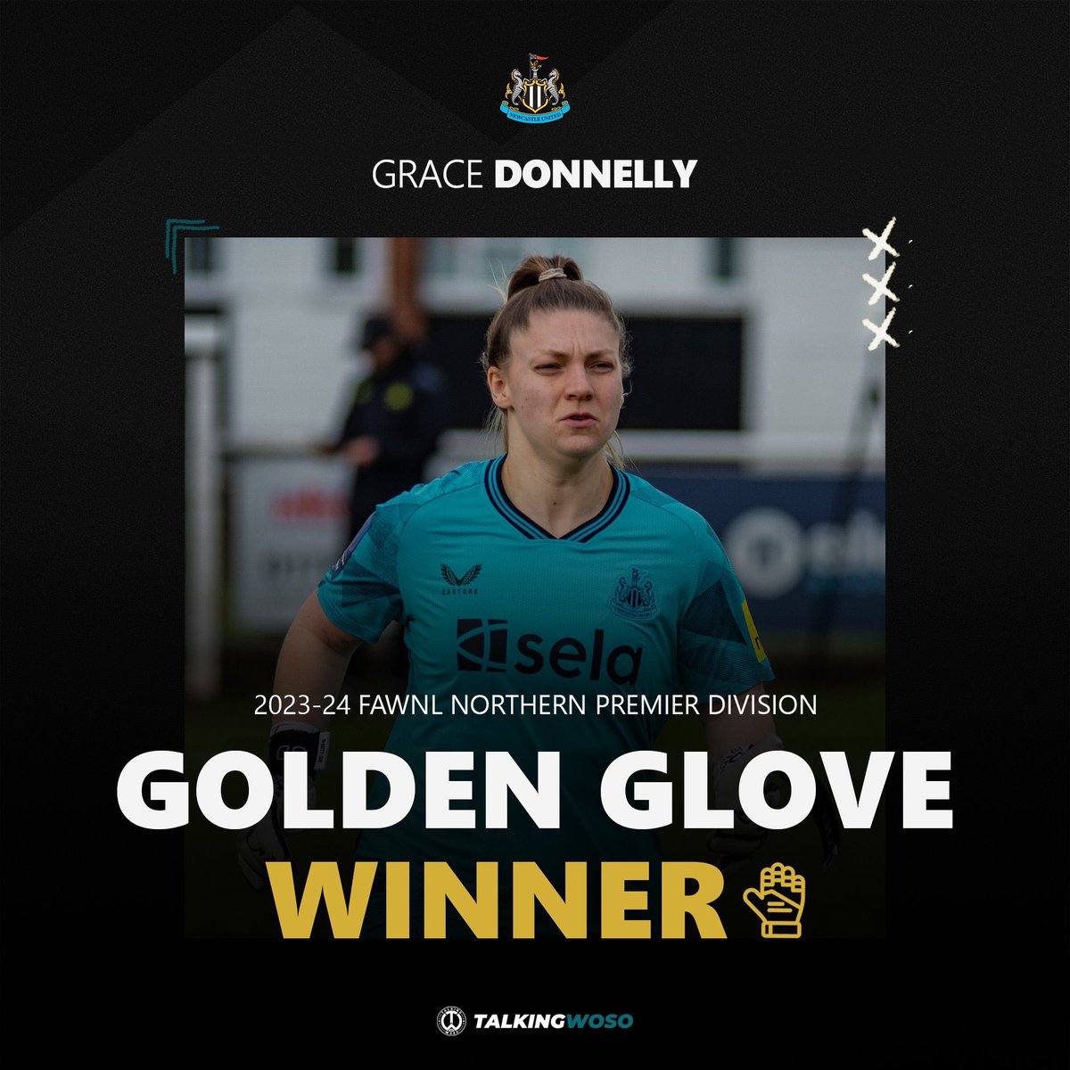 Super proud of @DonnellyG1 , that’s 2 in 2 seasons 👏 🏆 Blessed to work with a fantastic GK Union, with @hannahreid__x , @WoodsLilie & @elenvalentine1 who push each other on, pick each other up & work so hard together throughout the season. The epitomy of what a Union is 🧤