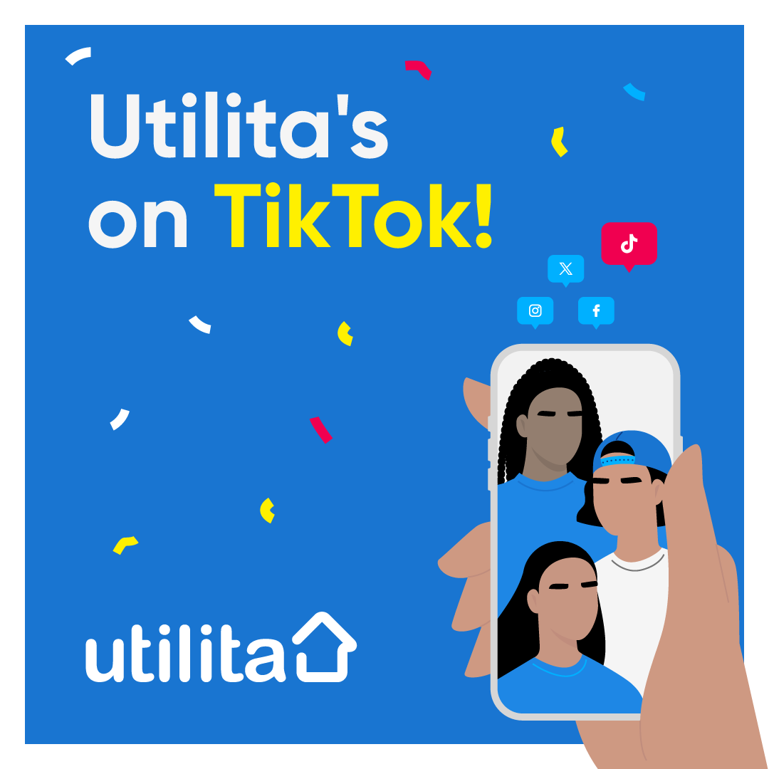 You heard it here first... WE'VE OFFICIALLY LAUNCHED ON TIKTOK🕺 Get the inside scoop on all things energy - including our top energy-saving tips & a sneak peek of life at Utilita! Stay in the loop by following us at tiktok.com/@utilitaenergy
