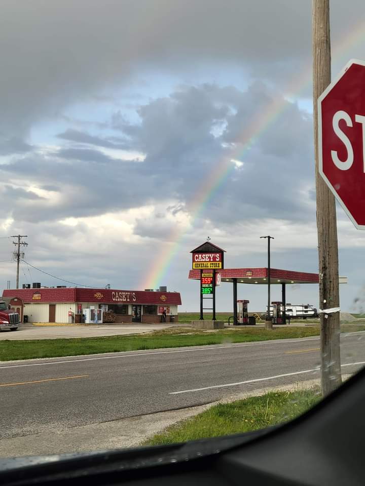 The end of the rainbow, Midwest edition