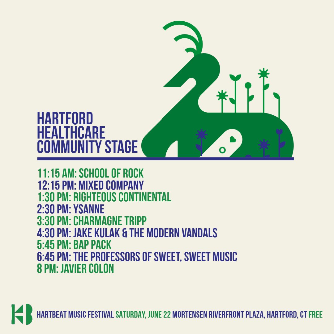 June 22nd. Free to the public and family friendly. #Hartbeat