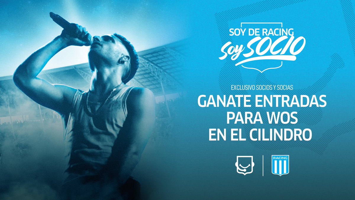 Y buscarás esa voz, que te recuerde para siempre quién sos 🎶🎤

¡Exclusivo para socios y socias! Participá por ganarte un par de entradas para el recital de Wos  en el Cilindro
🎫🏟️

✅ Comentá tu nombre y últimos 3 números de socio/a.
✅ Cuota de abril 2024.
✅ Estar