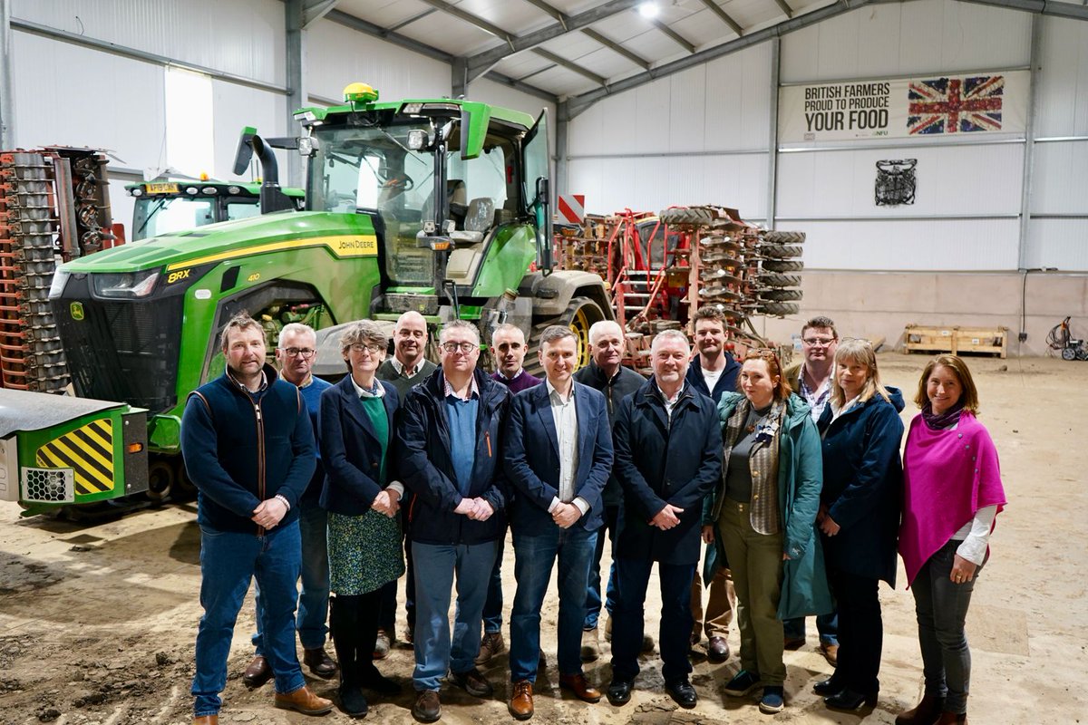 Farmers here in Peterborough have been abandoned by this Conservative Government. Labour will give British farmers their future back. We will cut bills, reduce red tape at the border and get our great exports flowing again.