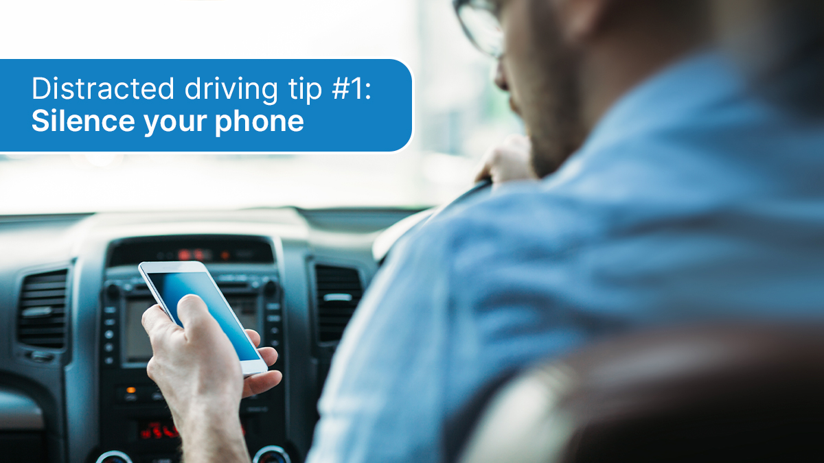Distracted driving is never okay, but most people have done it at some point. Stay focused on the road with our essential advice. Start by turning on your ‘do not disturb’ feature, then read on for more tips: bit.ly/3Q2HkQe