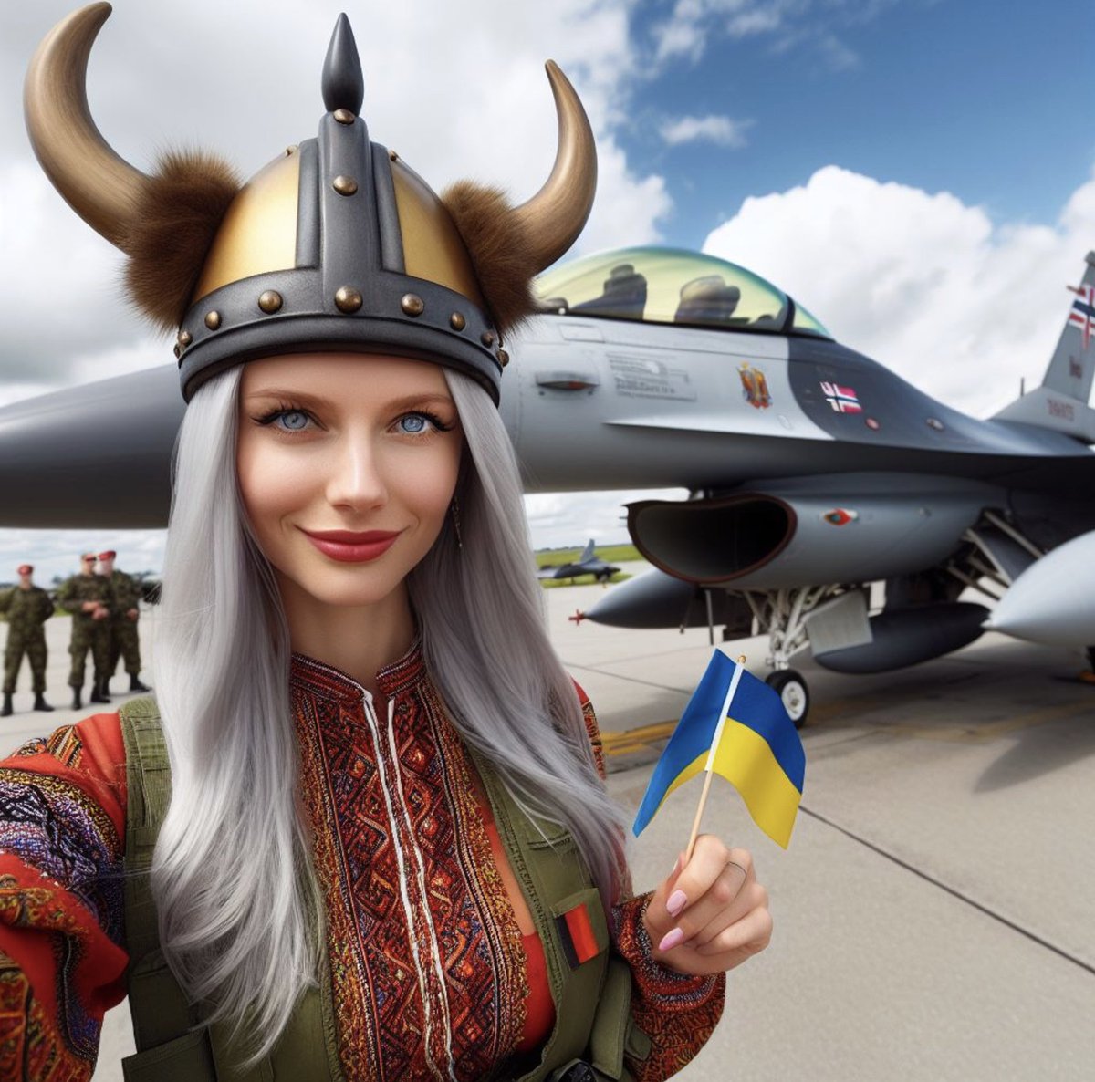 🔥 La Norvège va livrer un 'nombre significatif' de F-16 à l'Ukraine dotés d'armes à longue portée de dernière génération, selon le ministre de la défense norvégien !! Takk Norge ! 😍 🇳🇴🇺🇦