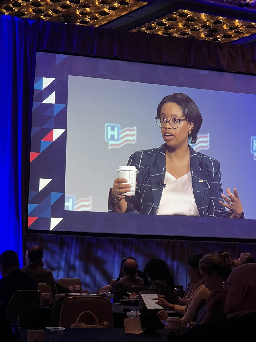 CMS Administrator Brooks-LaSure tells #AHAmtg we need better cybersecurity protections and @CMS committed to improving Medicare Advantage.