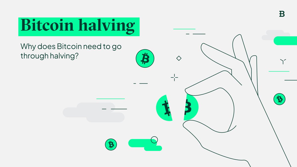 RobinhoodCrypto's tweet photo. Bitcoin needs to go through halving to control supply. Satoshi Nakamoto's design hedges against inflation, ensuring rarity. Halving enhances mining efficiency, security, and aligns with market price, ensuring controlled and sustainable Bitcoin creation. https://t.co/WHOS3ciXCv