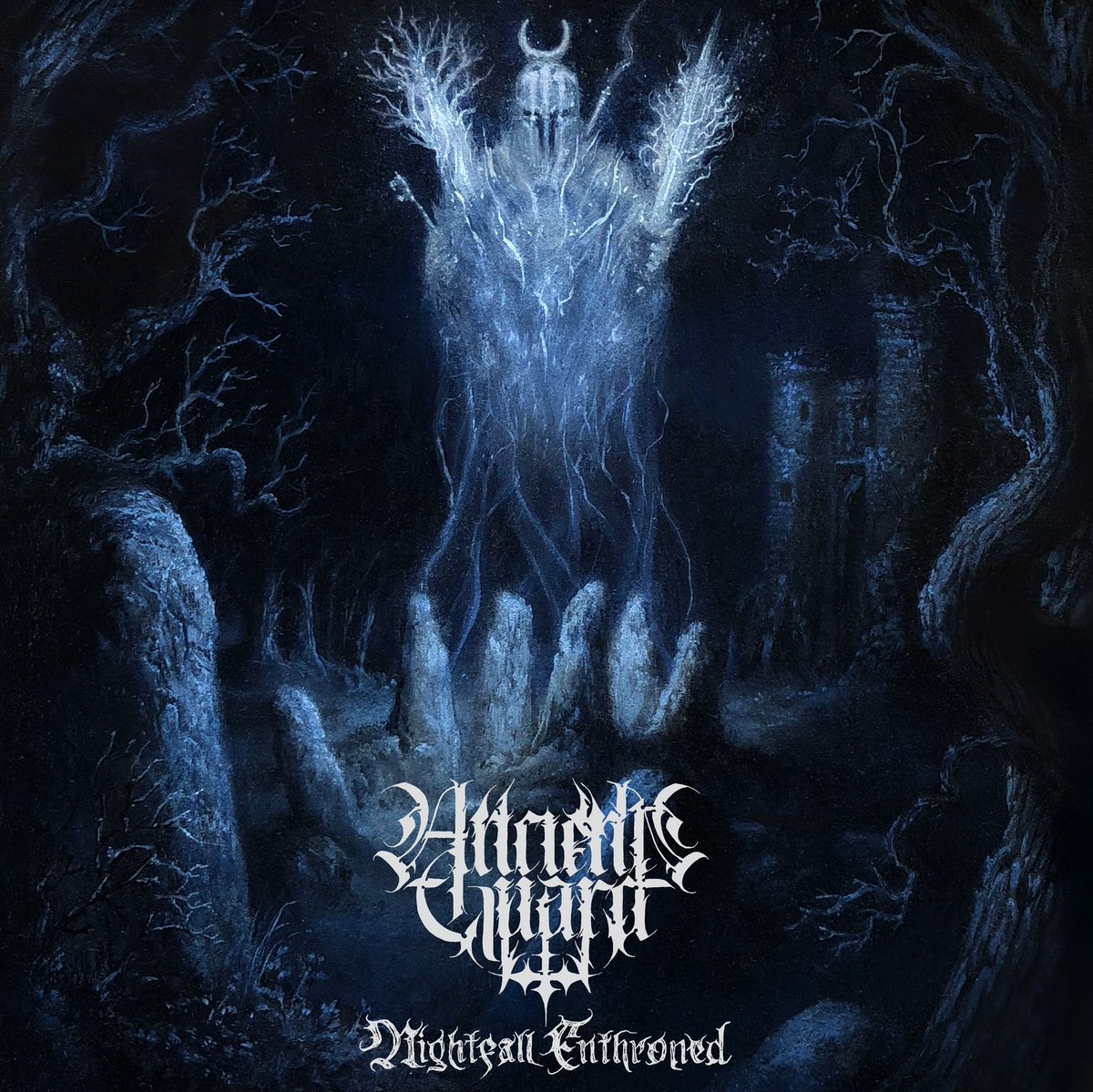 Today, Iron Bonehead Productions announces June 14th as the international release date for Ancient Guard's debut mini-album, Nightfall Enthroned, on CD and 12' vinyl formats.