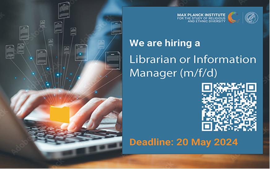 Our academic library supports research @mpimmg by offering a wide range of services related to the research cycle. We're looking for a motivated Librarian or Information Manager, who would be responsible for library-specific IT services & applications: t.ly/pLv1F