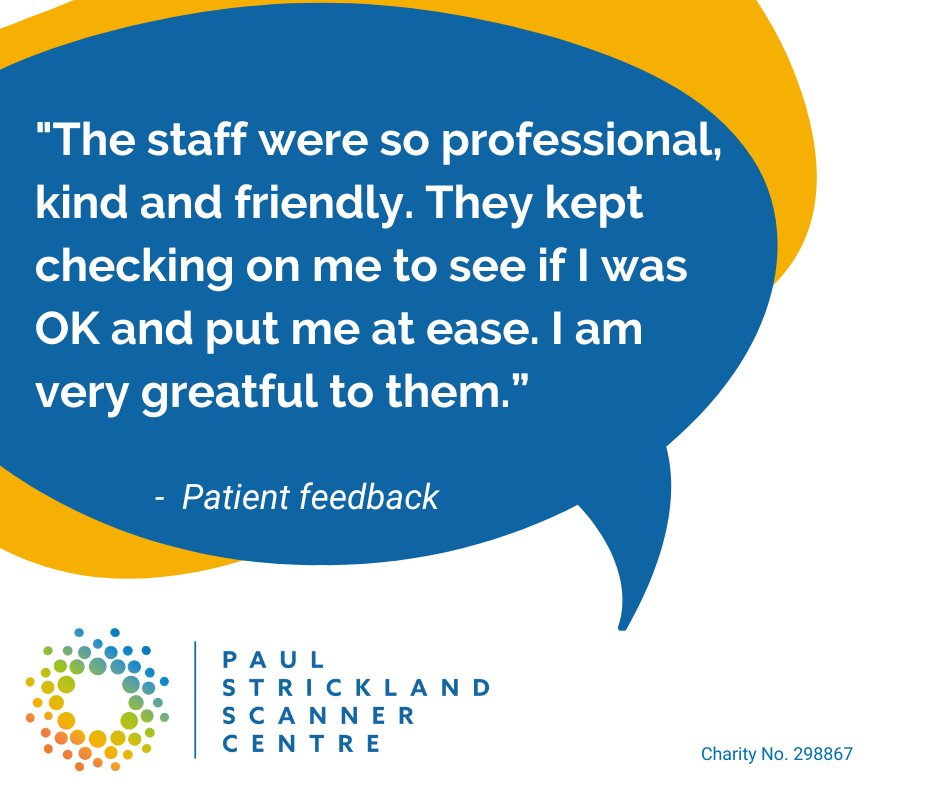 #Mondaythanks Starting our week with some lovely feedback from one of our patients. Thank you, your kind words mean a lot to our staff.
.
#Thankyou #Gratitude #CancerImaging #MRI #PET #CT