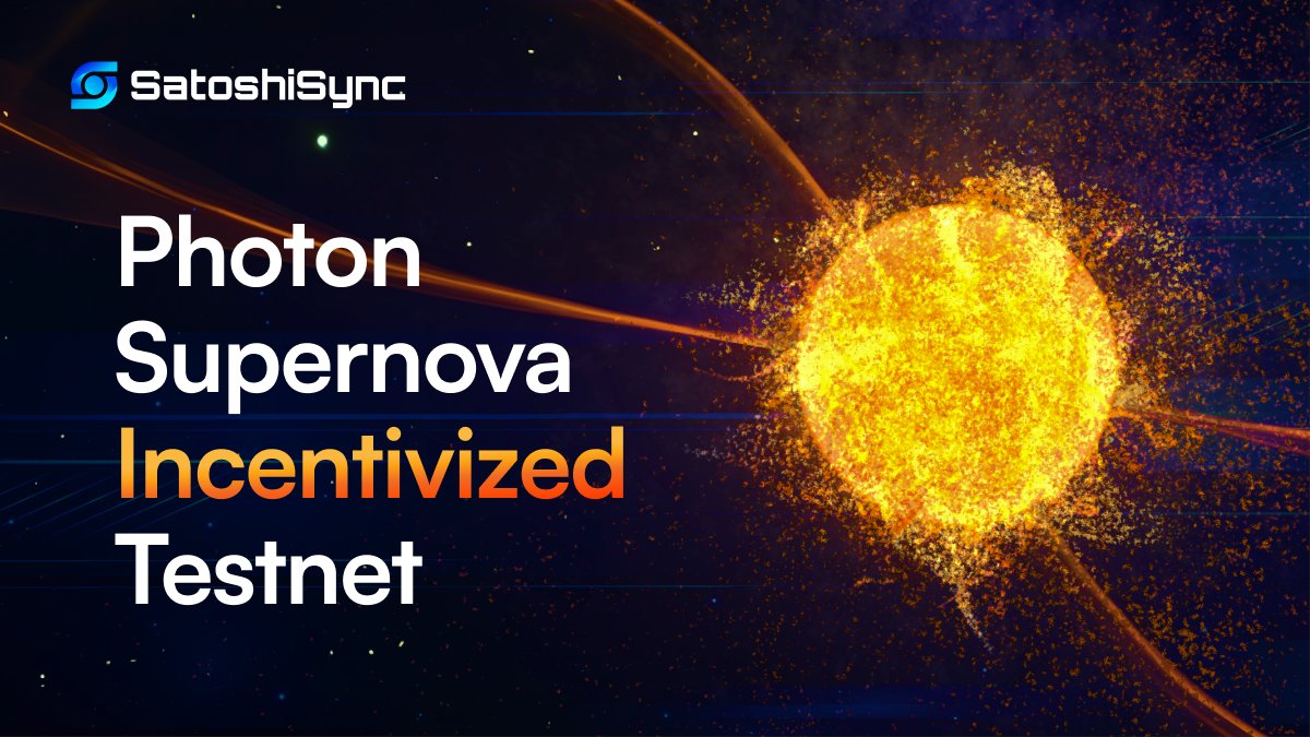 Join the incentivized Supernova Testnet campaign on @Photon_L2! Explore our modular L2 solution for Bitcoin, complete a series of tasks, and earn a share of the $PTON airdrop, all while contributing to the growth of the future on-chain BTC ecosystem ⛓️ photonchain.io/airdrop
