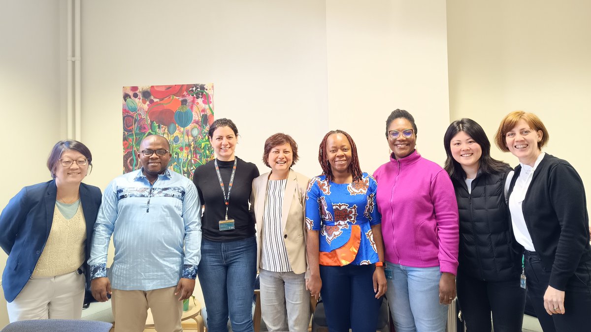 SRHgroup_ITM's tweet photo. We loved hosting @NPEU_Oxford colleagues Dr Manisha Nair, @UGwacham and Yebeen Ysabelle Boo!

Thank you for presenting your impressive @MaatHRI network, PhD research, and preparing for a collaboration with @alichristou on framework of perinatal routine data transition! 🤞 https://t.co/L2jnLALrfg