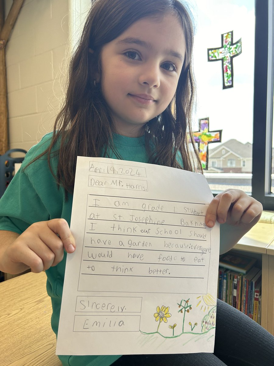 mrswollziefer's tweet image. April’s deep learning theme is Global Citizenship and Sustainability ☂️ 

We’ve been brainstorming ways we can contribute to our community and promote equity while caring for our planet 🌎🌱 

What better way than a school garden? 🪴🫛🥕🥬