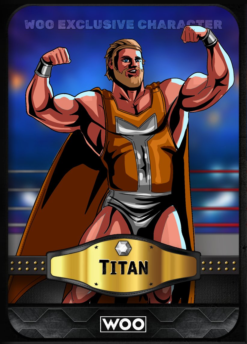 Titan's Full Nelson isn't just a hold; it's an art form. With his incredible strength, this move becomes a showcase of skill and power. Witness the might of a champion! #woogame